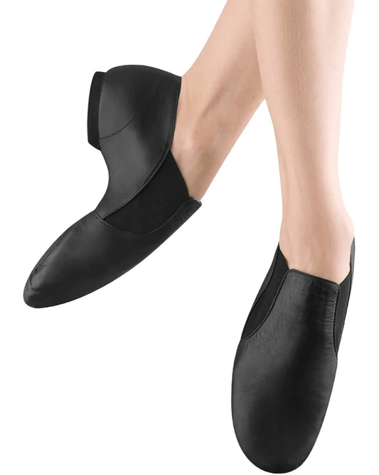 Bloch Elasta Bootie Slip On Leather Jazz Shoe S0499L WOMEN'S/MENS