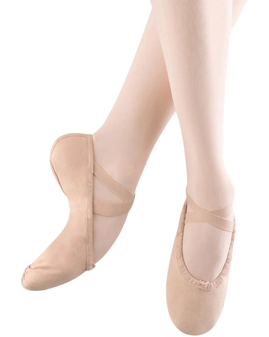 Bloch Pump Canvas Split Sole Ballet Slipper S0277L WOMEN'S