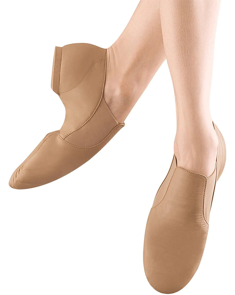 Bloch Elasta Bootie Slip On Leather Jazz Shoe S0499L WOMEN'S/MENS
