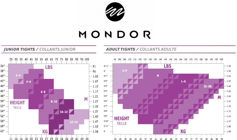 Mondor Microfibre Performance Convertible Dance Tights 314 WOMEN'S